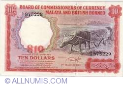 Image #1 of 10 Dolari 1961 (1. III.)