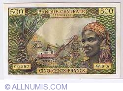 500 Francs 1963
