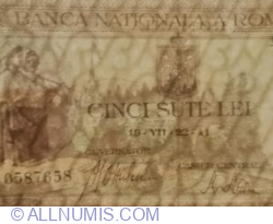 500 Lei 1941 (22. VII.)