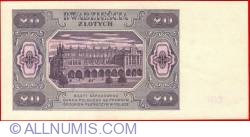 Image #2 of 20 Zlotych 1948 (1. VII.)