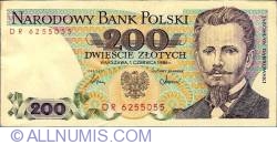 200 Zlotych 1986