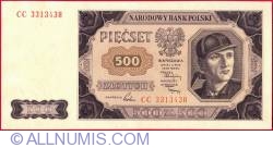 Image #1 of 500 Zlotych 1948