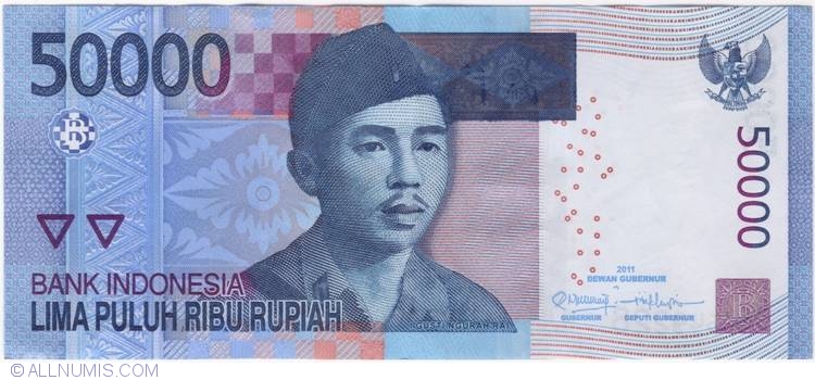  50000  Rupiah 2022 2022 Issue Indonesia Banknote 4409