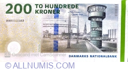200 Kroner (20)21 -  Signatures: Lars Rohde & Bolette Møller