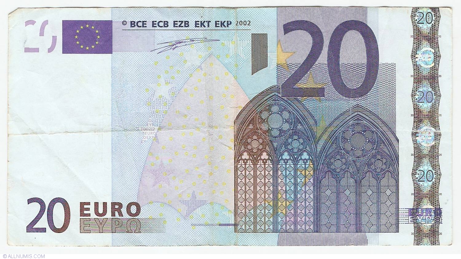 20 Euro (2002 Series) - Eurozone – Numista