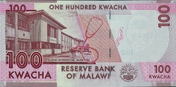 Image #2 of 100 Kwacha 2013 (1. I.)