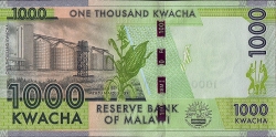 Image #2 of 1000 Kwacha 2014 (1. I.) - 50 Years of Independence
