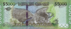 Image #2 of 5000 Dollars ND (2014) - Bancnotă de înlocuire