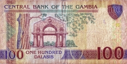 Image #2 of 100 Dalasis ND (2013) - Bancnotă de înlocuire