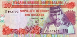 10 Ringgit / Dollars 1995