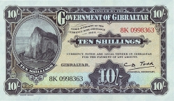 Image #1 of 10 Shillings / 50 Pence 2018