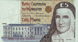 Image #1 of 5 Pounds 1999 (15. X.) - Bancnotă de înlocuire