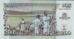 200 Shillings 2003 (12. XII.) - 40 Years of Independence