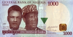 Image #1 of 1000 Naira 2007