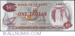 1 Dollar ND (1966-1992) - signature 4