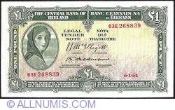 Image #1 of 1 Pound 1954 (06. I.)