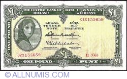 1 Pound 1963 (11. III.)