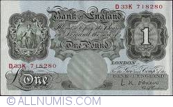 1 Pound ND - Faulty printing of the top serial number