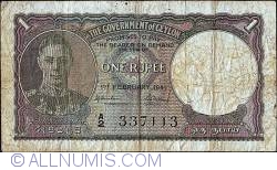 Image #1 of 1 Rupee 1941 (1. II.)