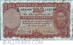 Image #1 of 10 Shillings (1/2 Pound)  ND (1942)