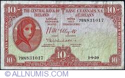 Image #1 of 10 Shillings 1959 (1st. of September)