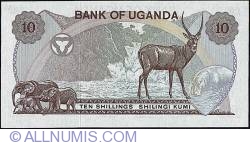 Image #2 of 10 Shillings ND (1973)