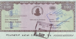 1000 Dolari ND (2003) - Încasat