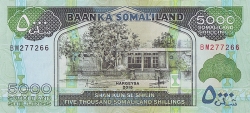 Image #1 of 5000 Shillings 2015