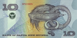 Image #2 of 10 Kina ND (2000) - SPECIMEN
