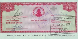 5000 Dollars ND (2003) - încasat