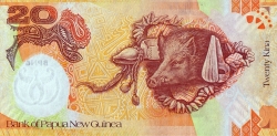 20 Kina (20)08 - 35 Years of the Bank of Papua New Guinea.