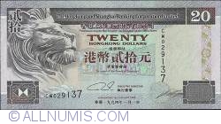 Image #1 of 20 Dollars 1994 (1. I.)