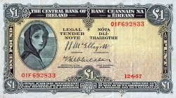 1 Pound 1957 (12. VI.)