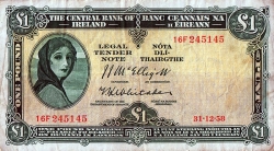 1 Pound 1958 (31. XII.)