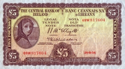Image #1 of 5 Pounds 1956 (20. VIII.)
