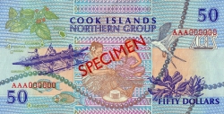 Image #2 of 50 Dollars ND (1992) - SPECIMEN
