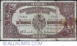 Image #1 of 4 Shillings 1943 (11th. of January)