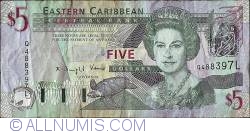5 Dolari ND (2003) - L (St. Lucia)
