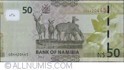 Image #2 of 50 Namibia Dollars 2012