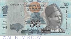 Image #1 of 50 Kwacha 2012 (1. I.)  - Replacement Note.