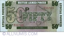 Image #1 of 50 New Pence ND (1972)