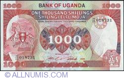 Image #1 of 1,000 Shillings 1986