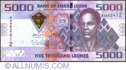 5,000 Leones 2010