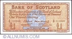 Image #1 of 1 Pound 1964 (12. II.)