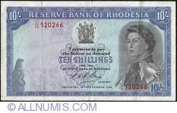 Image #1 of 10 Shillings 1968 (10. IX.)