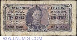 10 Centi 1942 (1. VII.)