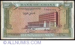 Image #1 of 10 Shillings 1958
