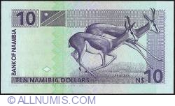 Image #2 of 10 Namibia Dollars ND (1993)