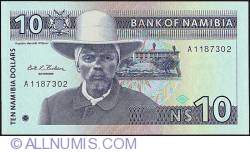 10 Namibia Dollars ND (1993)