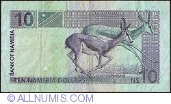 10 Namibia Dollars ND (2001)